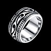 Men's Stainless Steel Finger Rings RJEW-BB29955-10-7