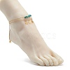 304 Stainless Steel Charm Anklets AJEW-AN00510-7