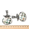 Natural Paua Shell Pendants FIND-Z032-04C-3