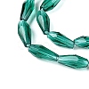 Transparent Glass Beads Strands GLAA-T009-004A-2