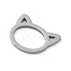 304 Stainless Steel Pendants STAS-I327-02P-05-2