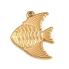 304 Stainless Steel Pendants STAS-K287-08B-G-1