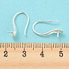 925 Sterling Silver Hoop Earring Findings STER-H107-12S-4