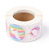 8 Styles Horse Paper Stickers X-DIY-L051-008-2