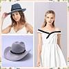 Grenadine & Plastic Pearl Ribbon OCOR-WH0105-170B-5