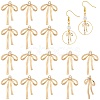 16Pcs Brass Micro Pave Clear Cubic Zirconia Pendants KK-SC0005-22-1