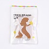 FGB 12/0 Grade A Transparent Colours Round Glass Seed Beads X-SEED-A022-F12-2-3