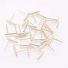 Brass Stud Earring Findings KK-O115-23G-2