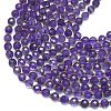 Natural Amethyst Beads Strands G-K389-B63-01-3