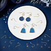 100Pcs 304 Stainless Steel Earring Hooks DIY-SP0001-03-4