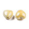 Glazed Porcelain Beads PORC-T007-21-11-3