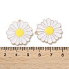 Alloy Enamel Pendants ENAM-O001-07L-G-3