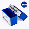 Iron Metal Stamps AJEW-BC0005-77D-5
