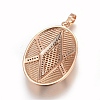 Brass Micro Pave Cubic Zirconia Jewelry Sets SJEW-F189-06KCG-3