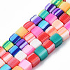 Handmade Polymer Clay Beads Strands CLAY-N008-060-05-1