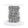 Tarnish Resistant 304 Stainless Steel Twisted Chains/Curb Chains CHS-H024-01P-A-2