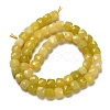 Natural Lemon Jade Beads Strands G-H078-C15-01-3