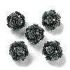 Acrylic Handmade Polymer Clay Rhinestone Beads FIND-Z036-01B-1