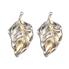 304 Stainless Steel Pendants STAS-L290-53A-GP-1