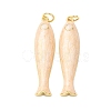 Brass Pendants KK-D019-29C-04G-1