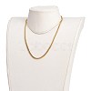 304 Stainless Steel Diamond Cut Chunky Curb Chains NJEW-JN03213-5