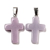 Synthetic Luminous Stone Dyed Pendants G-H308-06P-02-1