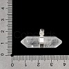 Natural Quartz Crystal Double Terminal Pointed Pendants G-NH0001-15P-05-3