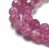 Natural Red Tourmaline Beads Strands G-B109-A01-01-4
