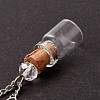 Empty Perfume Bottle Pendants GLAA-H017-01B-4