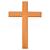 Cross Wood Wall Decorations AJEW-WH0596-673-1
