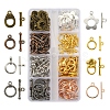 74Set 8 Style Tibetan Style Alloy Toggle Clasps FIND-YW0001-38-1
