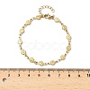 304 Stainless Steel Link Bracelets BJEW-Z132-02G-5