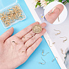 100Pcs Long-Lasting Plated Brass French Earring Hooks KK-CN0001-80-4