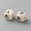 Printed Wooden Beads WOOD-WH0050-050-2