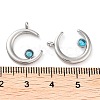 304 Stainless Steel Pendants STAS-L022-380G-01-3