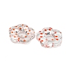 Transparent Printed Acrylic Beads OACR-H124-05B-07-2