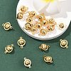 SHEGRACE Brass Round Links XGR0127G-123G-3