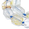 Natural Topaz Beads Strands G-K245-L02-01-3