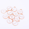 Alloy Enamel Pendants ENAM-WH0047-50G-A-3
