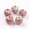 Crackle Acrylic Beads X-MACR-E025-22-10mm-2
