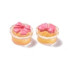 Transparent Resin Cabochons X-RESI-G029-C05-3