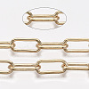 Unwelded Iron Paperclip Chains CH-S125-09B-LG-1
