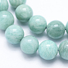 Natural Amazonite Beads Strands G-F555-15-9mm-3