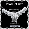 Polyester Women's False Collar DIY-WH20048-074H-2