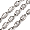 304 Stainless Steel Oval Link Chains CHS-S012-11P-1