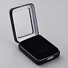 PU Leather Loose Diamond Display Boxes with Sponge Inside LBOX-WH0004-04B-4