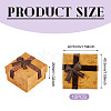 Square Paper Jewelry Gift Boxes with Bowknot CON-TAC0010-80C-4