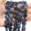 Natural Sodalite Beads Strands G-L648-B07-15mm-2