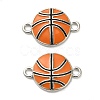 Alloy Enamel Connector Charms ENAM-L048-01P-06-1