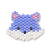 Handmade Loom Pattern MIYUKI Seed Beads PALLOY-MZ00064-02-1
